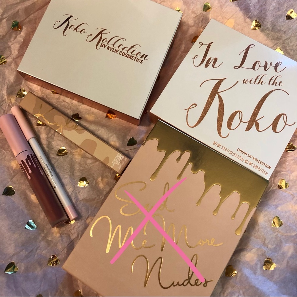 Lot of Kylie Cosmetics Liquid Lip Collections